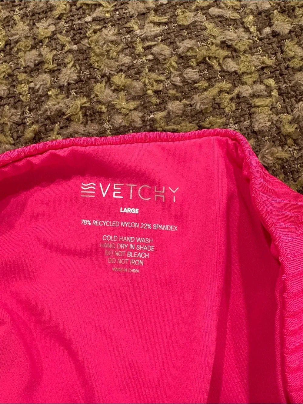 Vetchy *top size